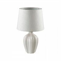 LUMION 8120/1T COMFI LN26 477 белый, керамика/текстиль Настольная лампа E27 1*60W 220V SONA