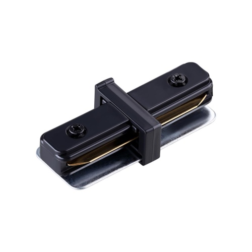 NOVOTECH 135140 PORT NT22 233 черный Внутренний соединитель с токопроводом для однофазного двухжильного шинопровода IP20 220V