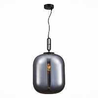 SL1050.713.01 Светильник подвесной ST-Luce Черный/Дымчатый E27 1*40W