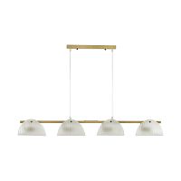 LUMION 6571/4C NEOCLASSI LN26 193 медный/белый/металл/стекло Люстра потолочная E14 4*60W 220V FIORO