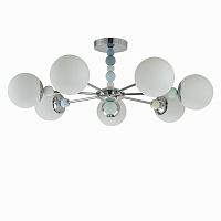 LUMION 6525/7C MODERNI LN26 358 хром Люстра потолочная E14 7*40W 220V SUNDAY