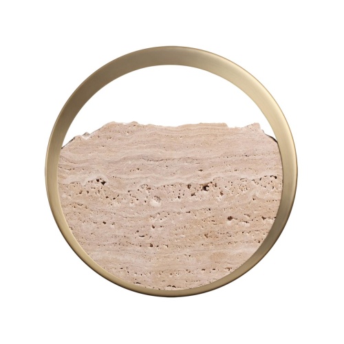 ODEON LIGHT 6625/9WL ECODESIGN ODL26 169 Настенный светильник камень (травертин)/акрил/металл IP20 LED 9W 250Лм 3000K 220-240V VALLEY