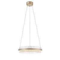 SL383.203.01 Светильник подвесной ST-Luce Золотистый/Золотистый, Прозрачный LED 1*34W 3000K