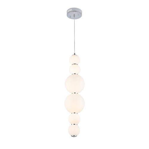 SL1583.103.01 Светильник подвесной ST-Luce Хром/Белый LED 1*24W 3000K SL1583.103.01 Светильник подвесной ST-Luce Хром/Белый LED 1*24W 3000K