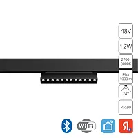 Магнитный трековый светильник Arte Lamp LINEA SMART A4696PL-1BK