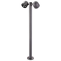 NOVOTECH 358116 STREET NT19 367 темно-серый  Ландшафтный светильник IP65 LED 3000К 20W 100-240V GALEATI