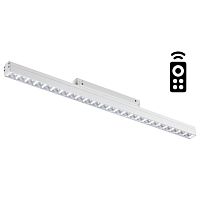 NOVOTECH 358623 SHINO NT21 064 белый Трековый низковольтный св-к диммируемый с ДУ, со сменой цв.температуры IP20 LED 3000~6500К 24W 48V FLUM