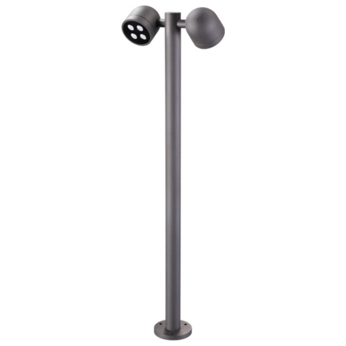 NOVOTECH 358116 STREET NT19 367 темно-серый  Ландшафтный светильник IP65 LED 3000К 20W 100-240V GALEATI