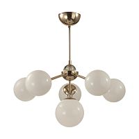 LUMION 6536/6C MODERNI LN23 000 золотой Люстра потолочная E27 6*40W 220V MARSHA