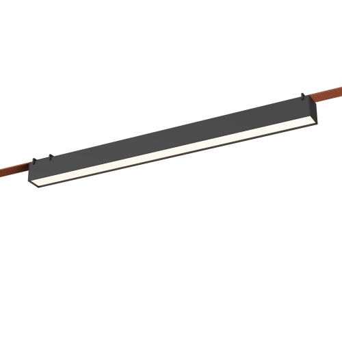 ST456.436.24 Св-к трек. Черный LED 1*24W 3000K 1 200Lm Ra90 120 IP20 L642xW40xH45 48V