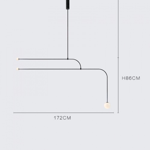 Подвесной светильник LINES E фото 2