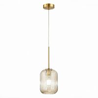 SL1154.333.01 Подвес ST-Luce Латунь/Коньячный E27 1*60W