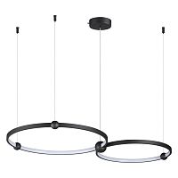 LUMION 6533/80L LEDIO LN23 000 чёрный Светильник подвеснойс ПДУ LED 80W 3000-6000K 220V DIEGO