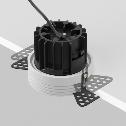 Встраиваемый светильник Maytoni Technical Round DL058-12W4K-TRS-W фото 7 Встраиваемый светильник Maytoni Technical Round DL058-12W4K-TRS-W фото 7