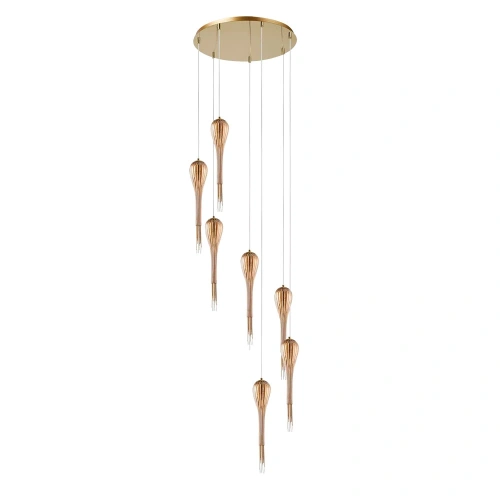 Каскадная люстра Arte Lamp WATERFALL A1577SP-7GO Каскадная люстра Arte Lamp WATERFALL A1577SP-7GO