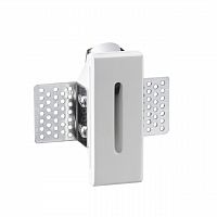 ODEON LIGHT 7082/3WL HIGHTECH ODL25 339 Подсветка лестницы прямоугольная металл/гипс IP20 LED 3W 3000K 220V GIPS