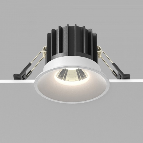 Встраиваемый светильник Maytoni Technical Round DL058-12W4K-W фото 6