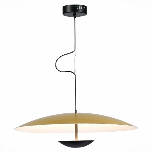 SL6502.213.01 Светильник подвесной ST-Luce Золотистый,Черный/Золотистый LED 1*40W 3000K SL6502.213.01 Светильник подвесной ST-Luce Золотистый,Черный/Золотистый LED 1*40W 3000K