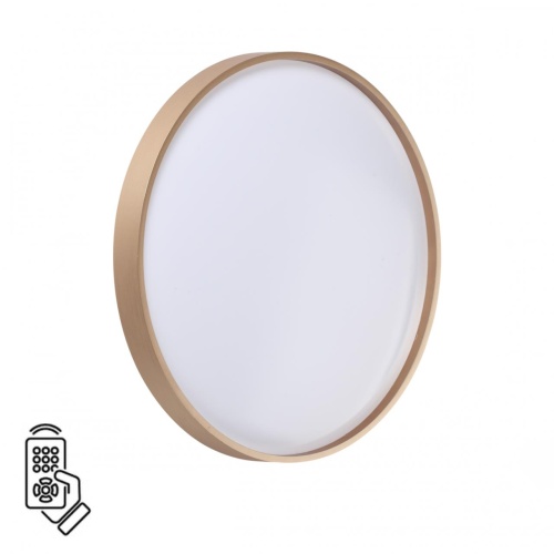 7783/DL TAN SN 000 Светильник пластик/белый/золото LED 48Вт 3000-6000К D398 IP43 пульт ДУ GABY 7783/DL TAN SN 000 Светильник пластик/белый/золото LED 48Вт 3000-6000К D398 IP43 пульт ДУ GABY