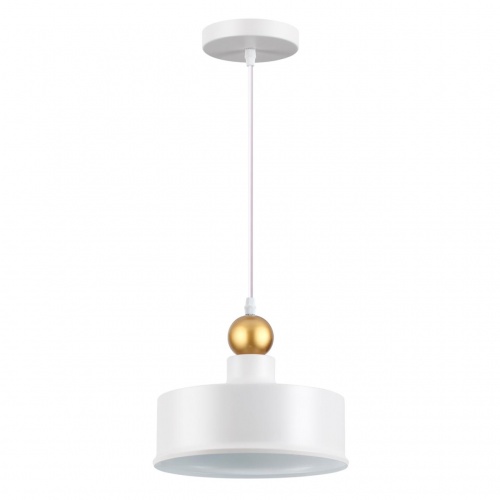 4090/1 PENDANT ODL19 417 белый/золотой Подвес Е27 1*40W BOLLI
