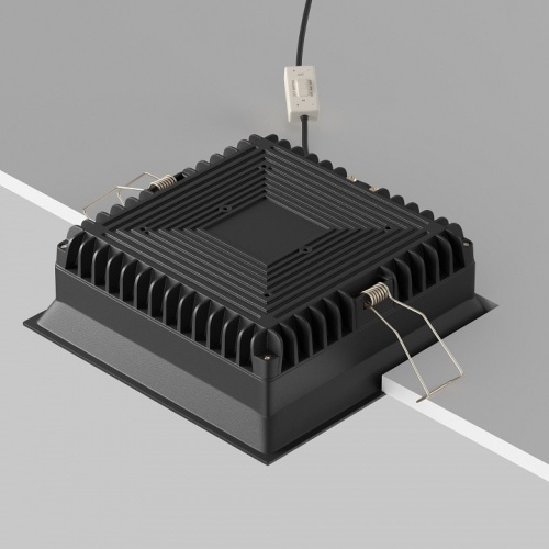 Встраиваемый светильник Maytoni Technical Okno DL056-24W3-4-6K-B фото 4 Встраиваемый светильник Maytoni Technical Okno DL056-24W3-4-6K-B фото 4