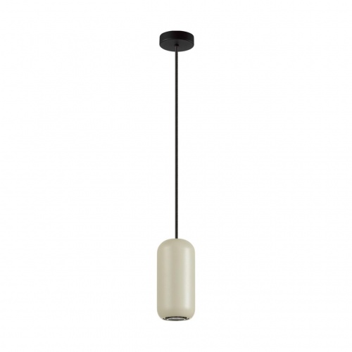 5060/1G PENDANT ODL24 000 цвет слонов.кости/черный/металл Подвес GU10 LED 4W COCOON