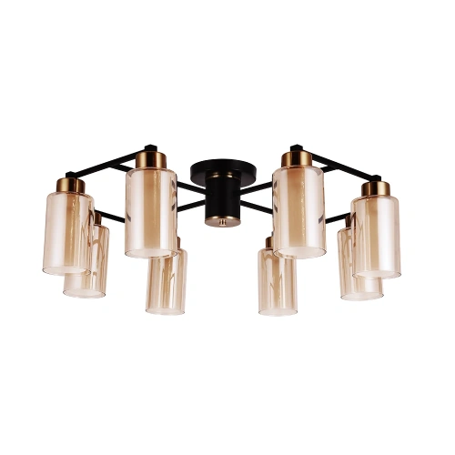 Потолочная люстра Arte Lamp LEO A7027PL-8BK Потолочная люстра Arte Lamp LEO A7027PL-8BK