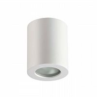 ODEON LIGHT 3571/1C HIGHTECH ODL18 327 белый Потолочный накладной светильник IP44 GU10 1*50W 220V AQUANA
