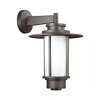 ODEON LIGHT 4047/1W NATURE ODL18 697 белый/коричневый Уличный настенный светильник IP54 E27 18W 220V MITO