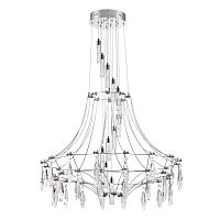 ODEON LIGHT EXCLUSIVE 6699/51L CLASSIC ODL_EX25 067 Люстра хром/металл/хрусталь IP20 LED 51W 4000K FLAMENCO
