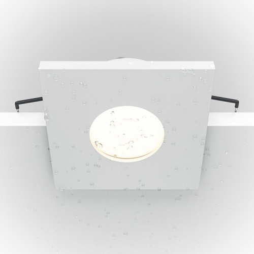 Встраиваемый светильник Maytoni Technical Stark DL083-01-GU10-SQ-W фото 3