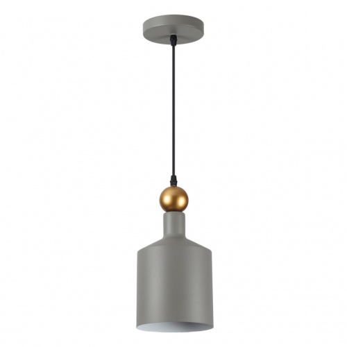 ODEON LIGHT 4086/1 PENDANT ODL19 417 серый/золотой Подвес Е27 1*40W 220V BOLLI ODEON LIGHT 4086/1 PENDANT ODL19 417 серый/золотой Подвес Е27 1*40W 220V BOLLI